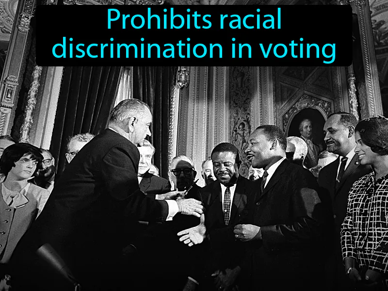 Voting Rights Act Of 1965 Definition