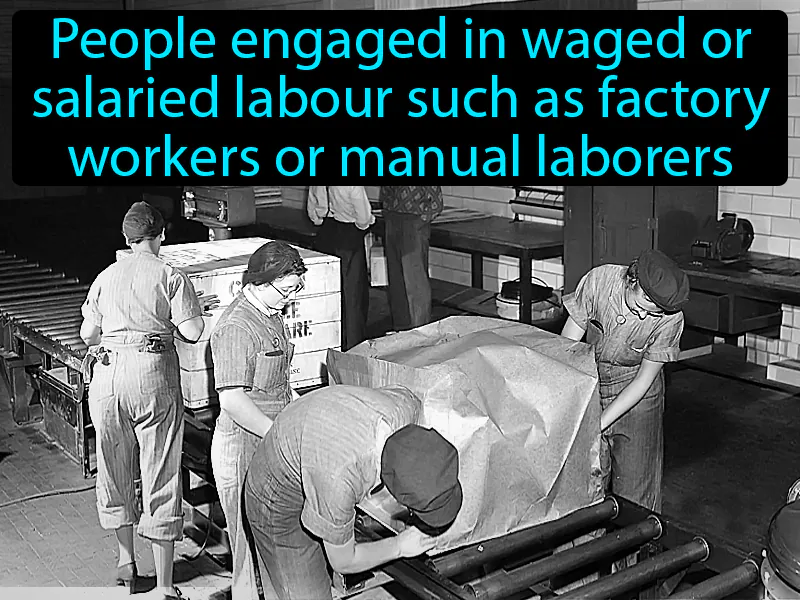 Working Class Definition Working Class Definition