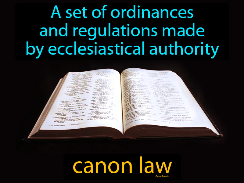 Canon Law Definition Canon Law Definition