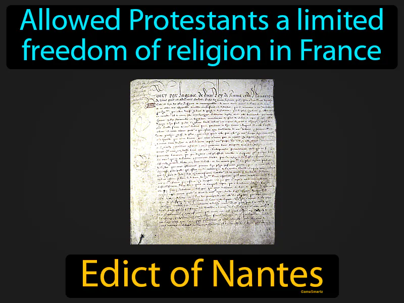 Edict Of Nantes Definition Edict Of Nantes Definition