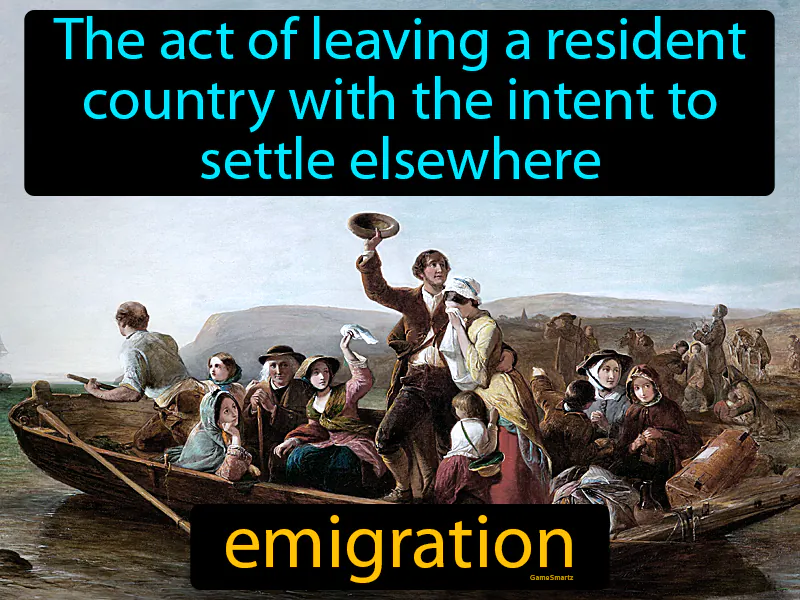 Emigration Definition Emigration Definition