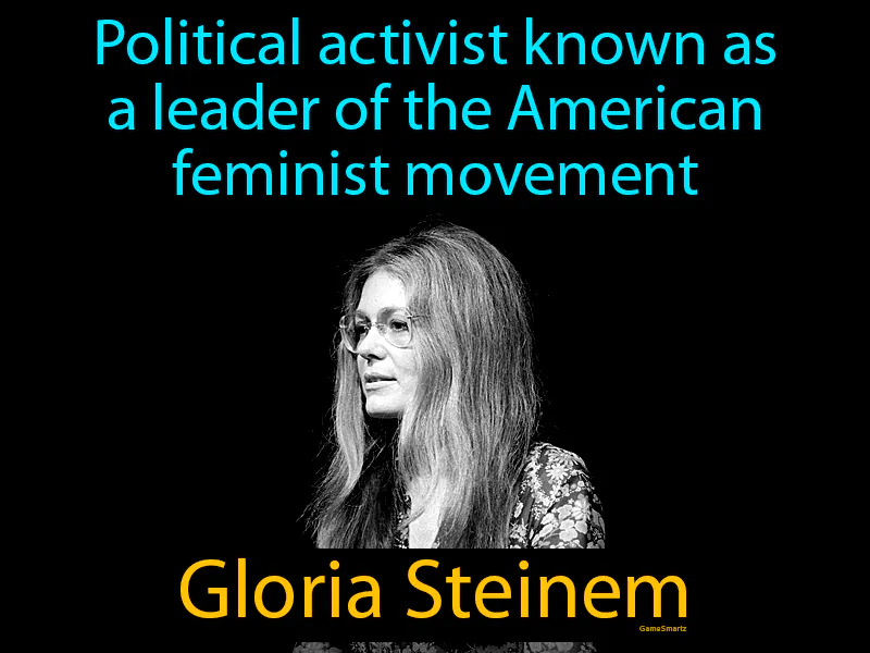 Gloria Steinem Definition Gloria Steinem Definition
