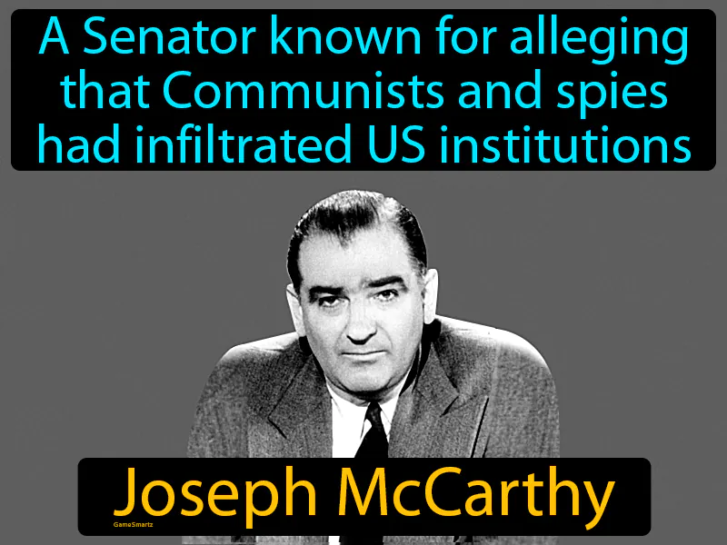 Joseph McCarthy Definition Joseph McCarthy Definition