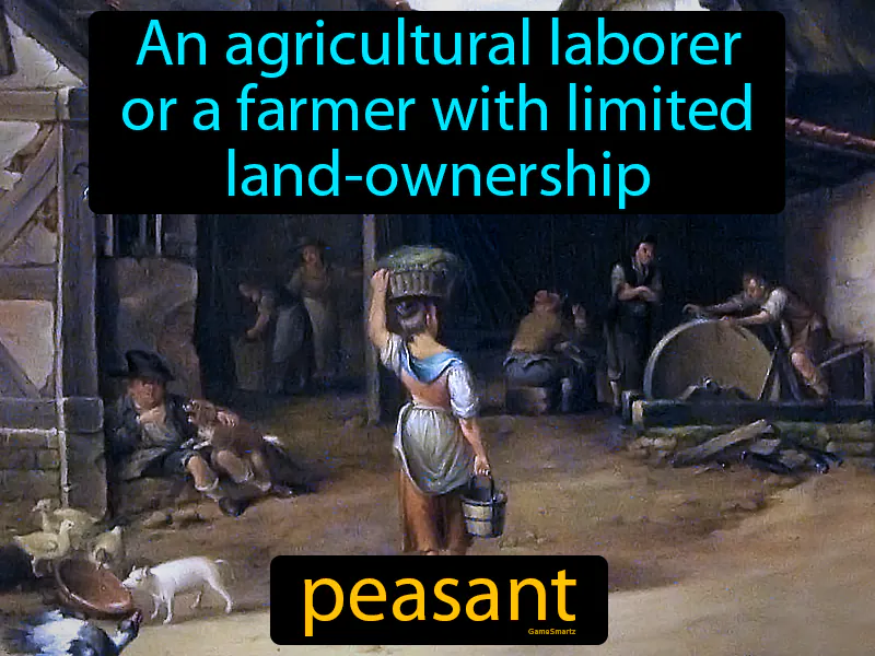 Peasant Definition Peasant Definition