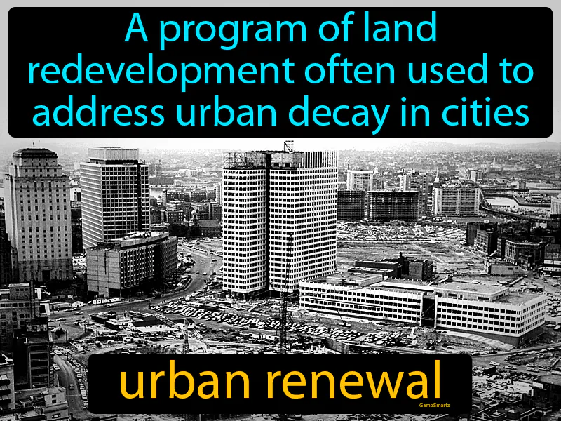Urban Renewal Definition Urban Renewal Definition