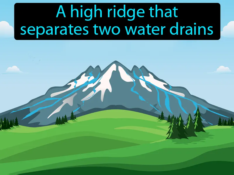 Drainage Divide Definition