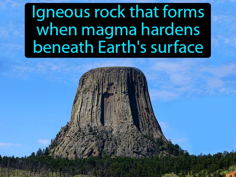 Intrusive Rock Definition