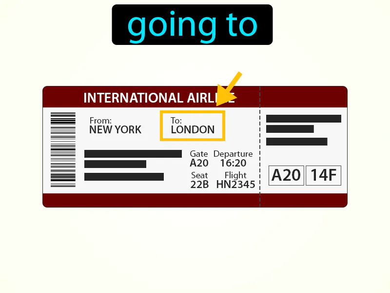 Con Destino A Definition