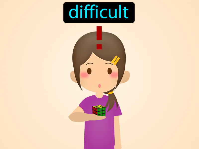 Dificil Definition