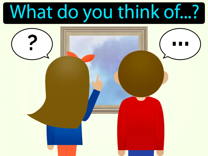 Que Piensas De Definition